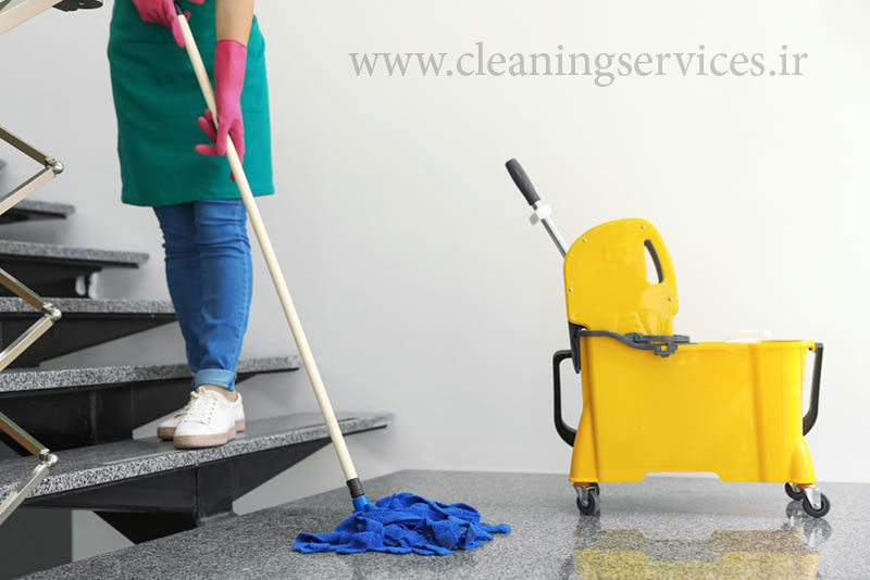 خدمات نظافت راه پله ساختمان در کرج
